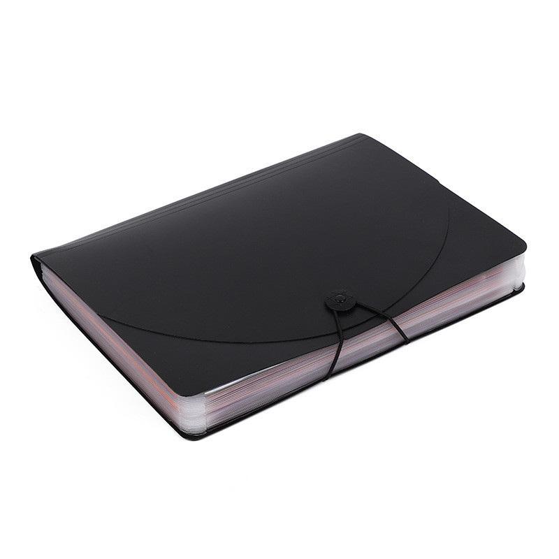 File Folder Hanging - Tas Dokumen A4 Multi-Layer Flip Organ,