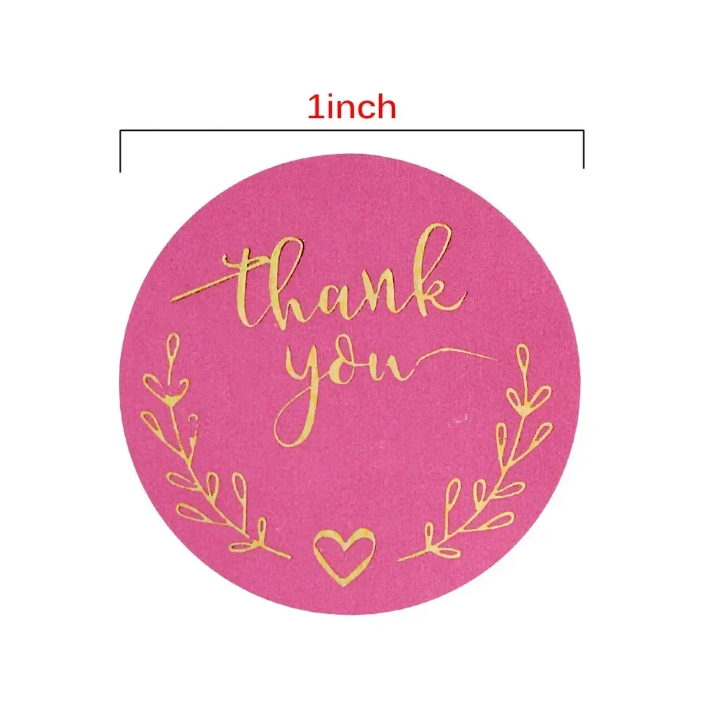 50-500pcs Stiker Terima Kasih  - Stationery Supplies Business ulasan dan harga