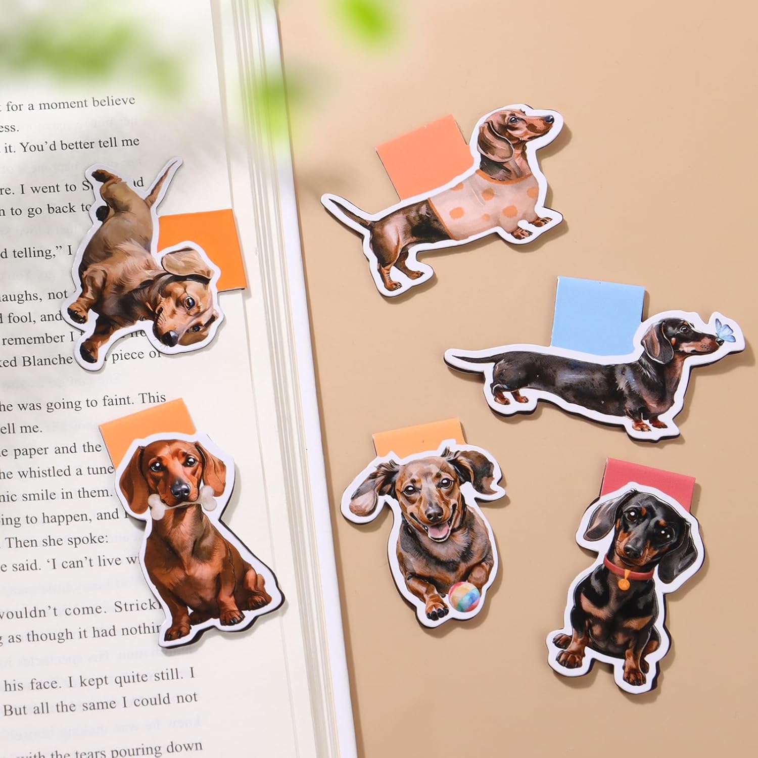 6/12 Pembatas Buku Magnetik Ta - Bookmark Magnetic Clip ulasan dan harga