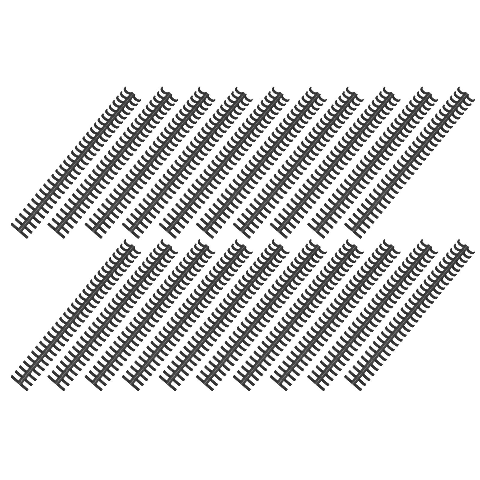 20 buah Cincin Pengikat Buku S - Binding Comb Plastic ulasan dan harga