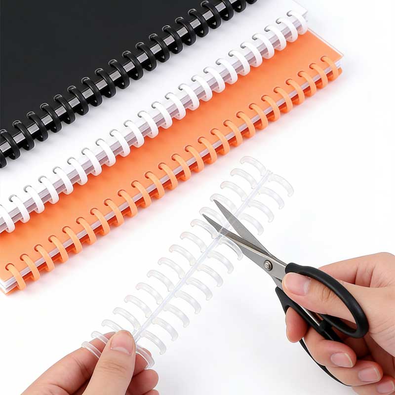 10 buah Penjepit Kertas Plasti - Binding Comb Plastic ulasan dan harga