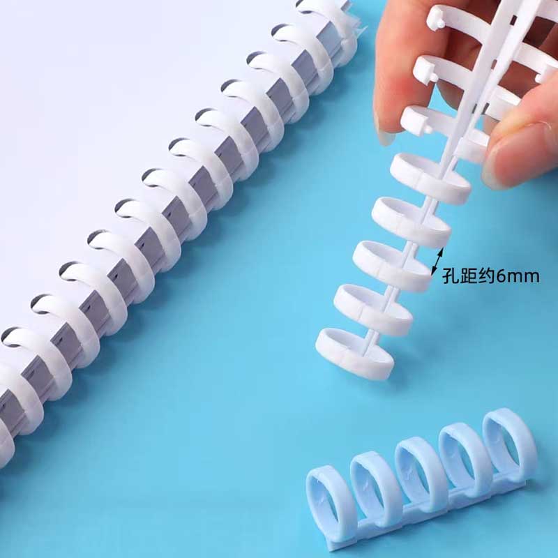 10 buah Penjepit Kertas Plasti - Binding Comb Plastic ulasan dan harga