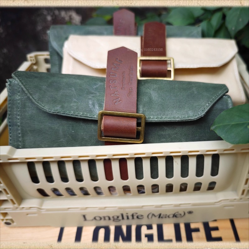 Tas Pensil Gulung Kanvas Tahan - Pen Pouch Roll ulasan dan harga