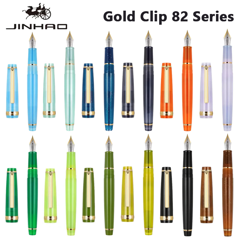 Jinhao 82 pena menulis emas kl - Stationery Supplies Business ulasan dan harga