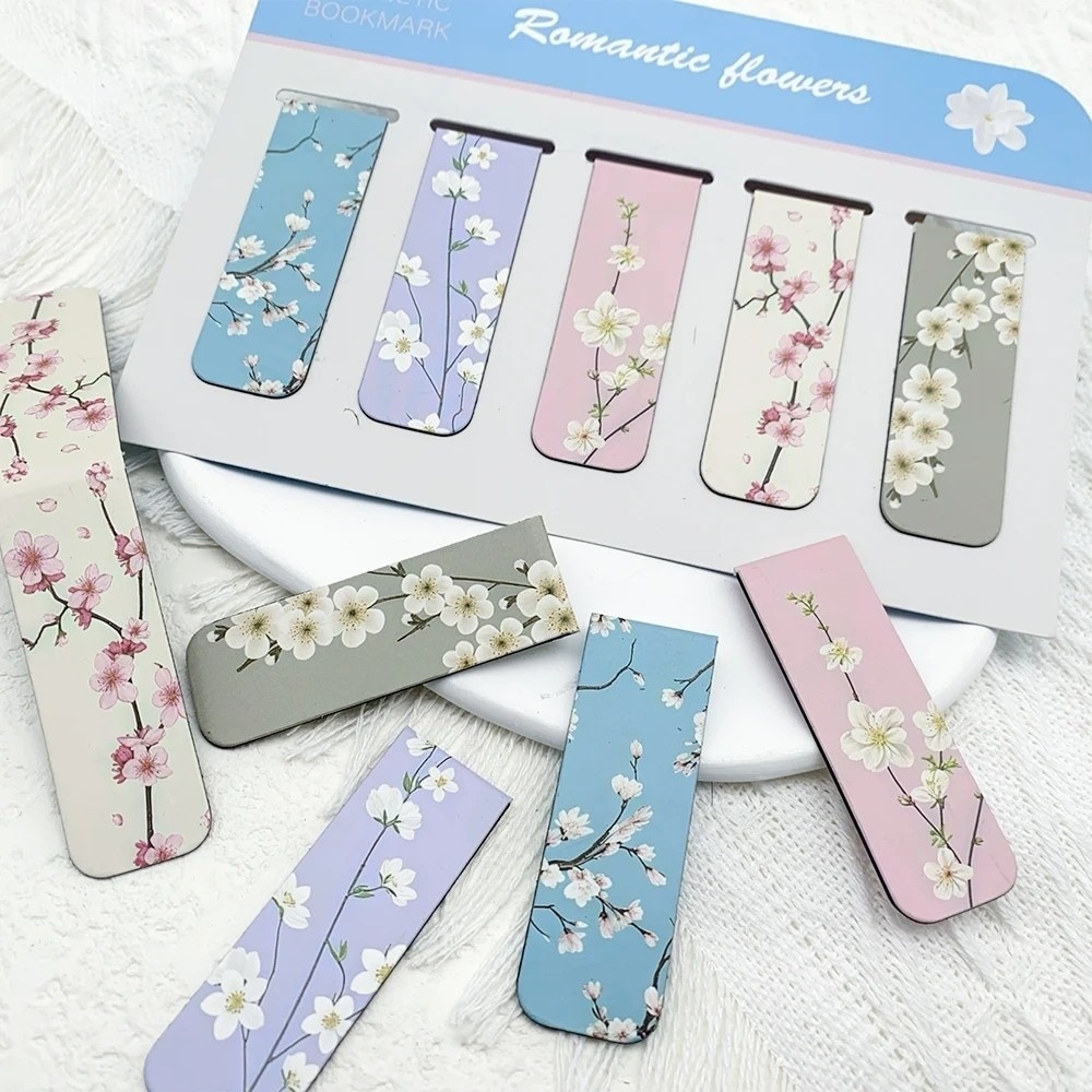 5 Buah/Set Set Pembatas Buku M - Bookmark Magnetic Clip ulasan dan harga
