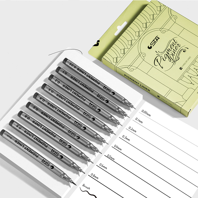 0.1/0.2/0.3/0.4/0.5 Pena Gamba - Copic Marker Sketch ulasan dan harga