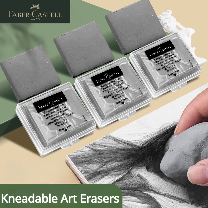 1/2/3/4 Buah Penghapus Seni Ga - Rubber Eraser Kneaded ulasan dan harga