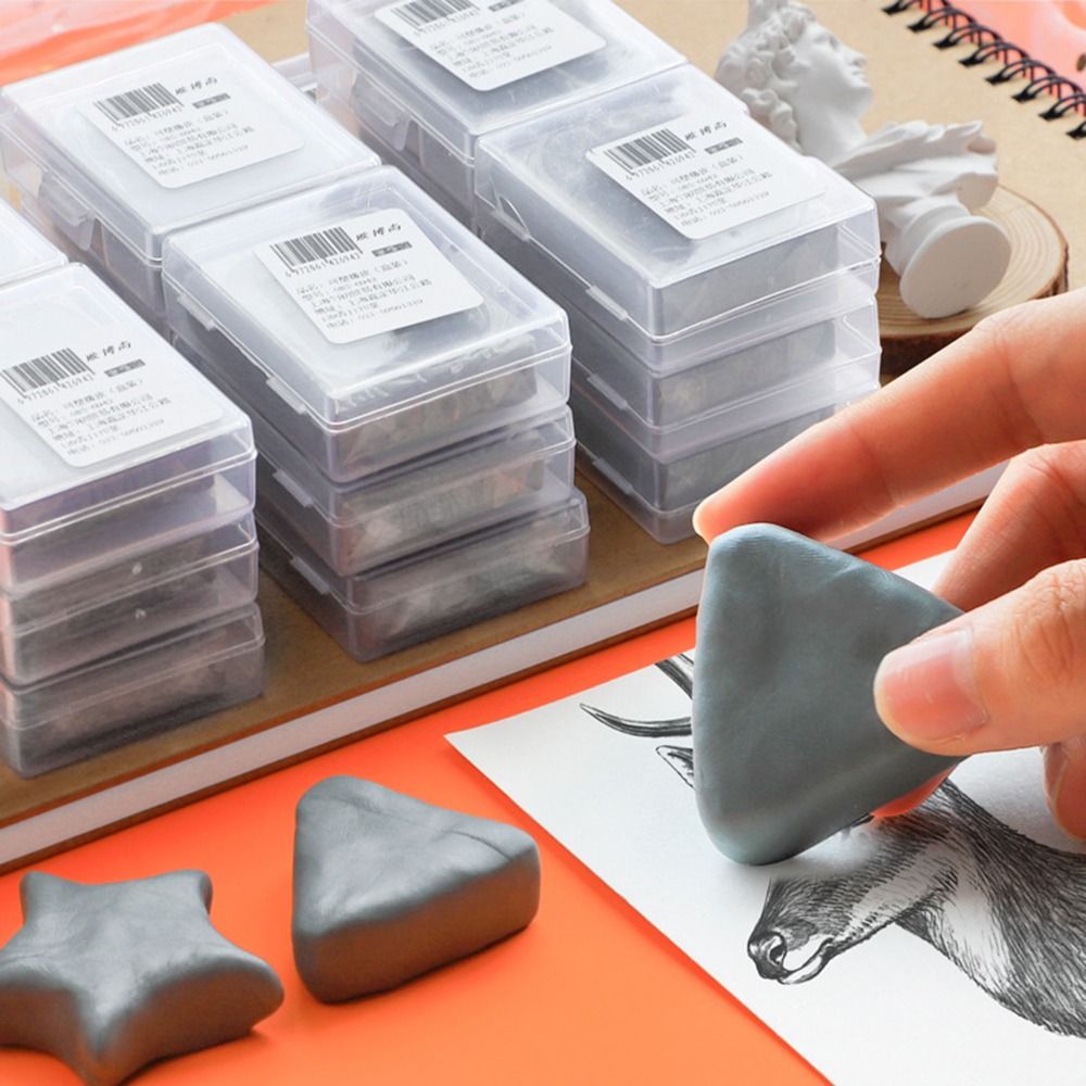4Pcs Penghapus Sketsa Lembut y - Rubber Eraser Kneaded ulasan dan harga