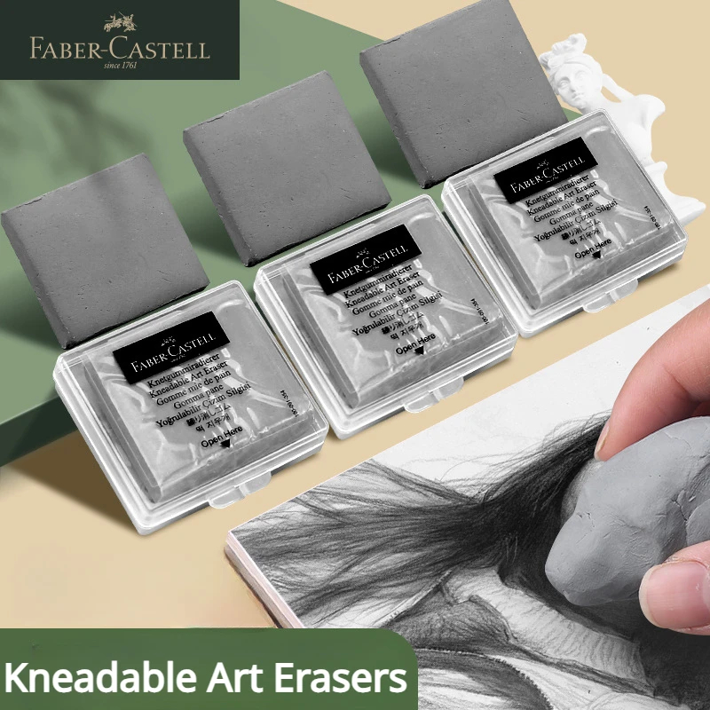 Faber-Castell penghapus pengad - Rubber Eraser Kneaded ulasan dan harga